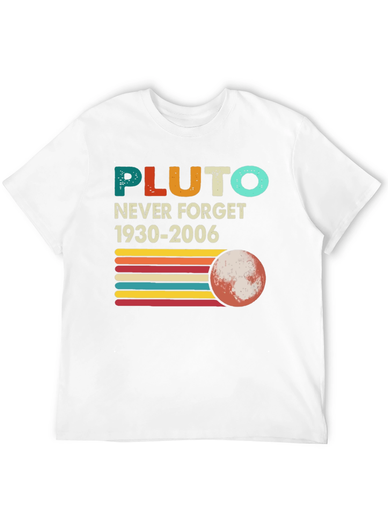 Retro Pluto Never Forget T-Shirt