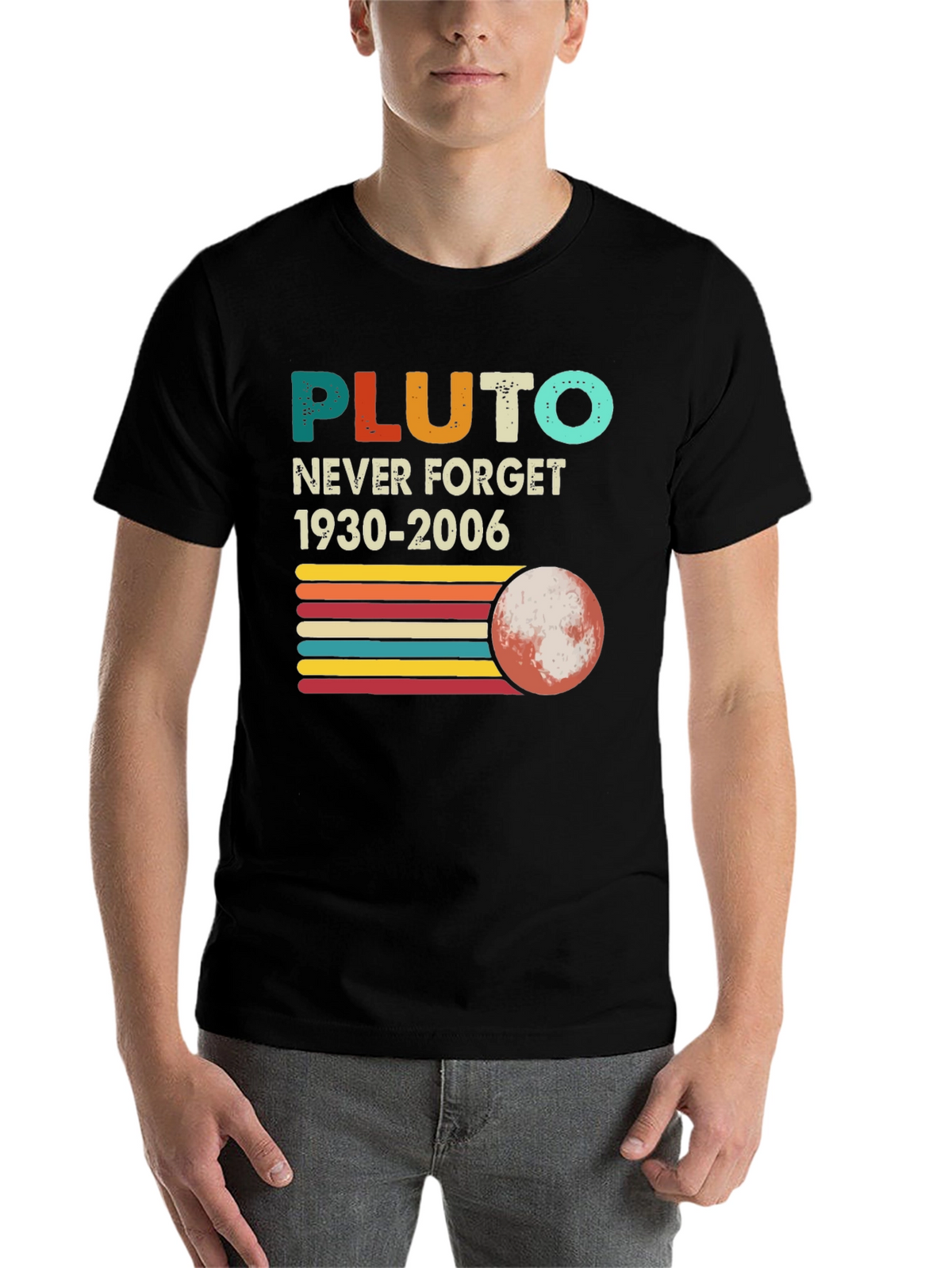Retro Pluto Never Forget T-Shirt