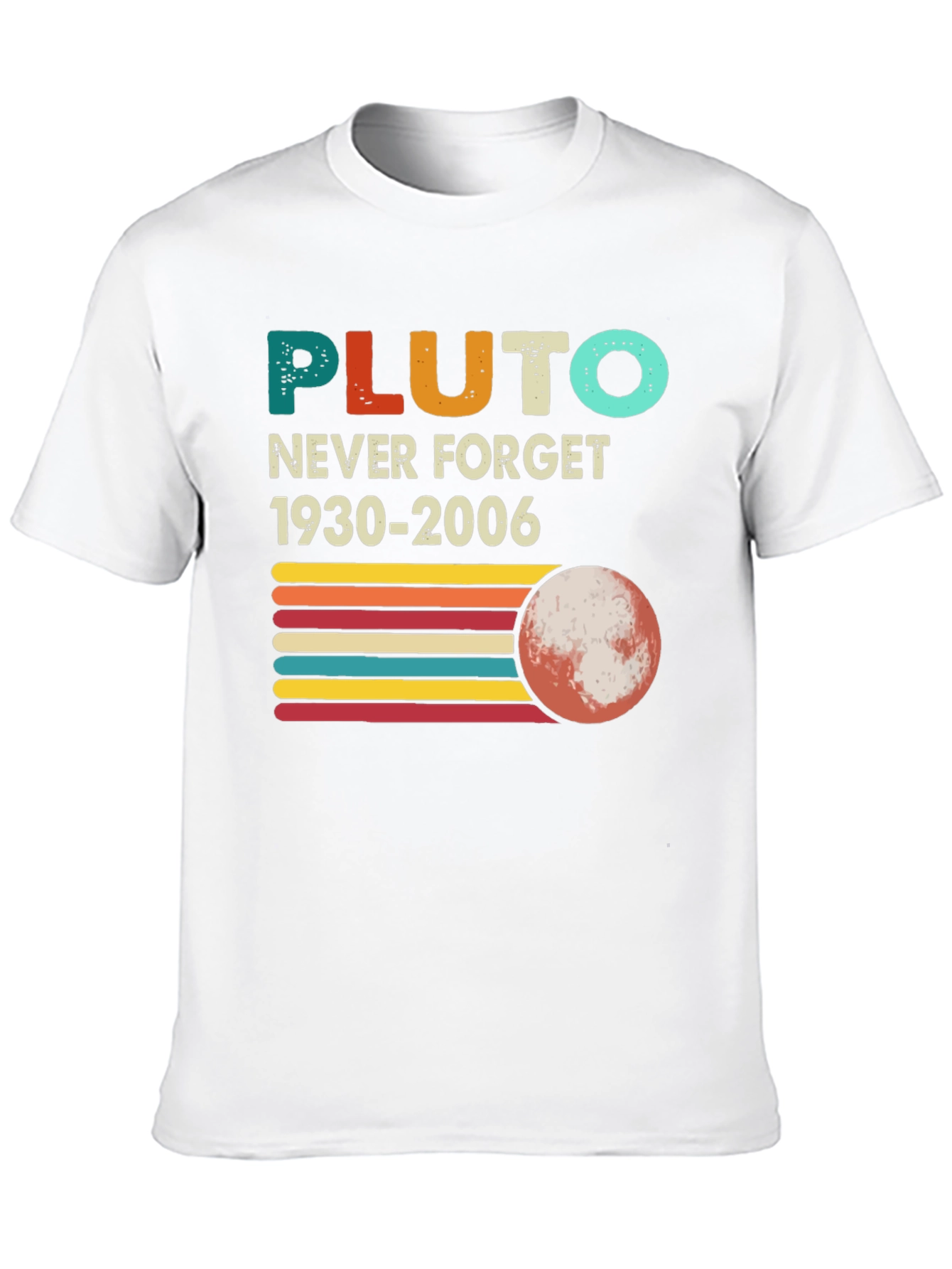 Retro Pluto Never Forget T-Shirt
