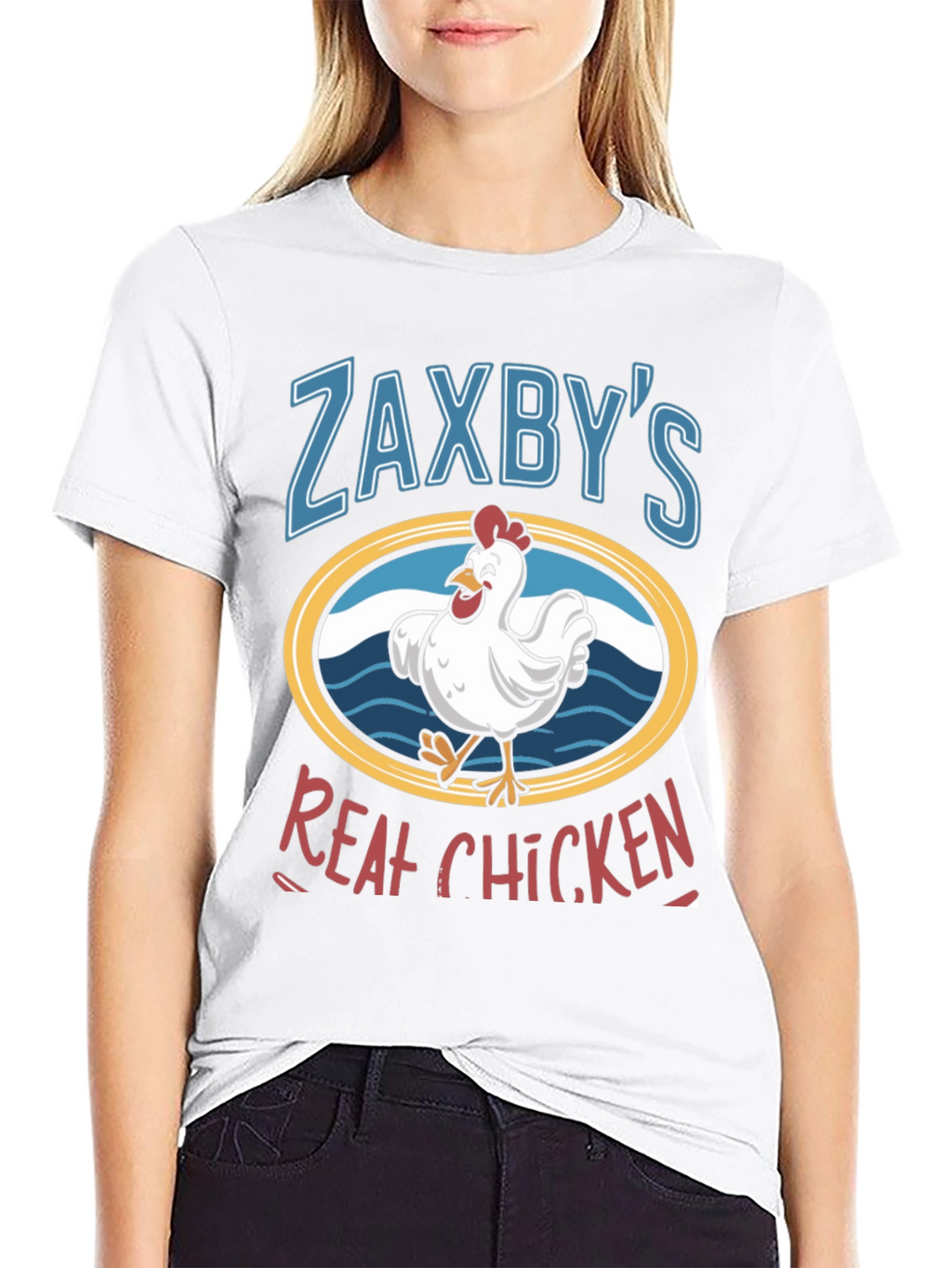 Zaxbys Real Chicken Graphic T-Shirt