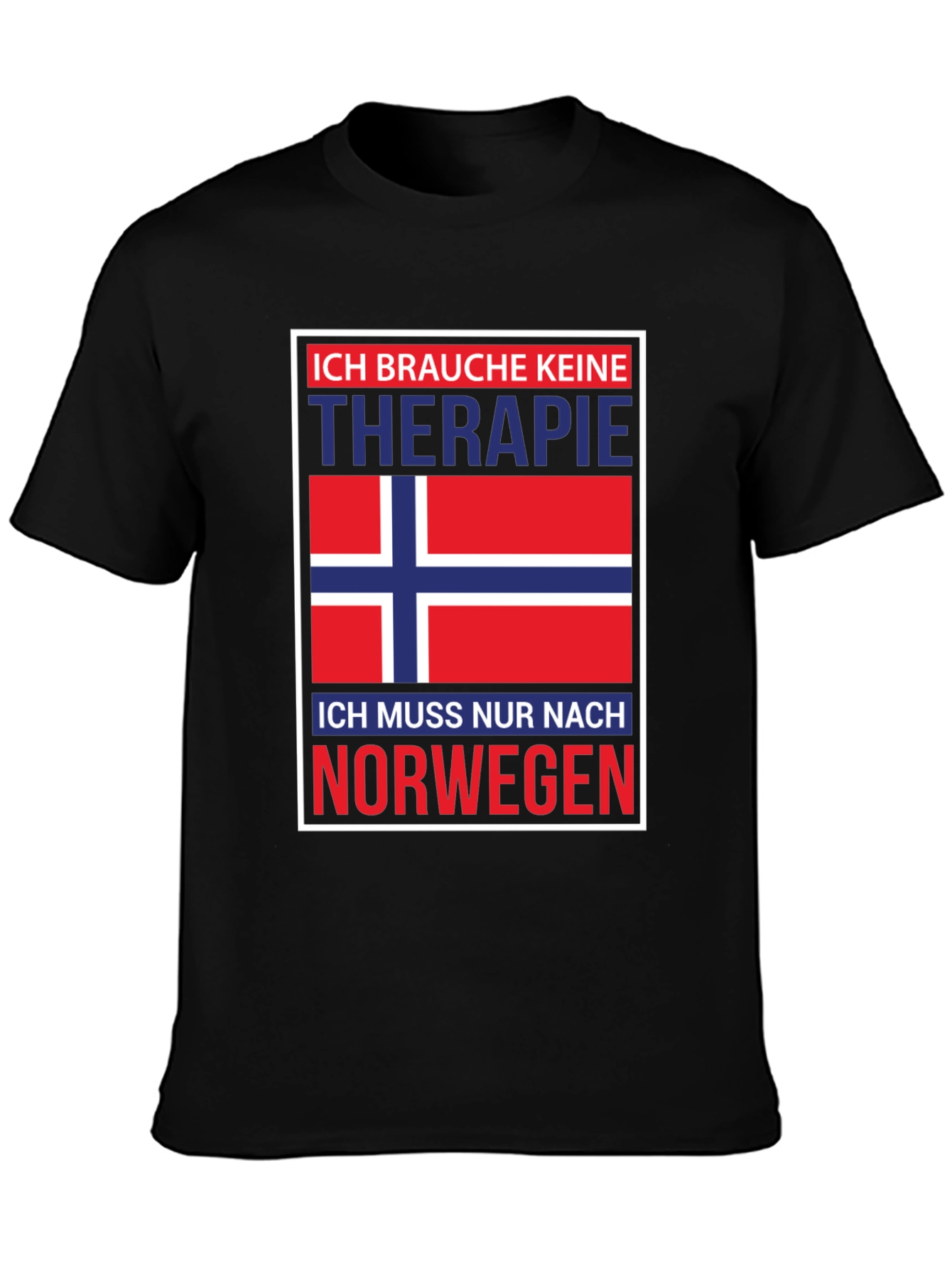 Norway Therapy T-Shirt - Mens Short Sleeve Tee