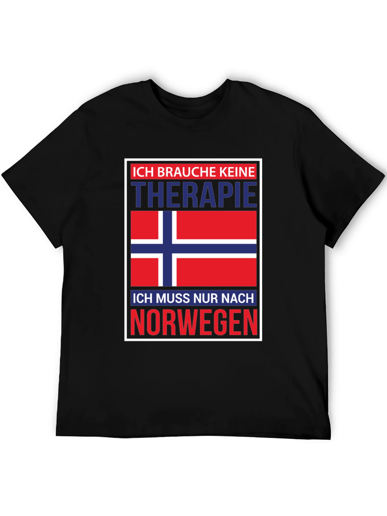 Norway Therapy T-Shirt - Mens Short Sleeve Tee