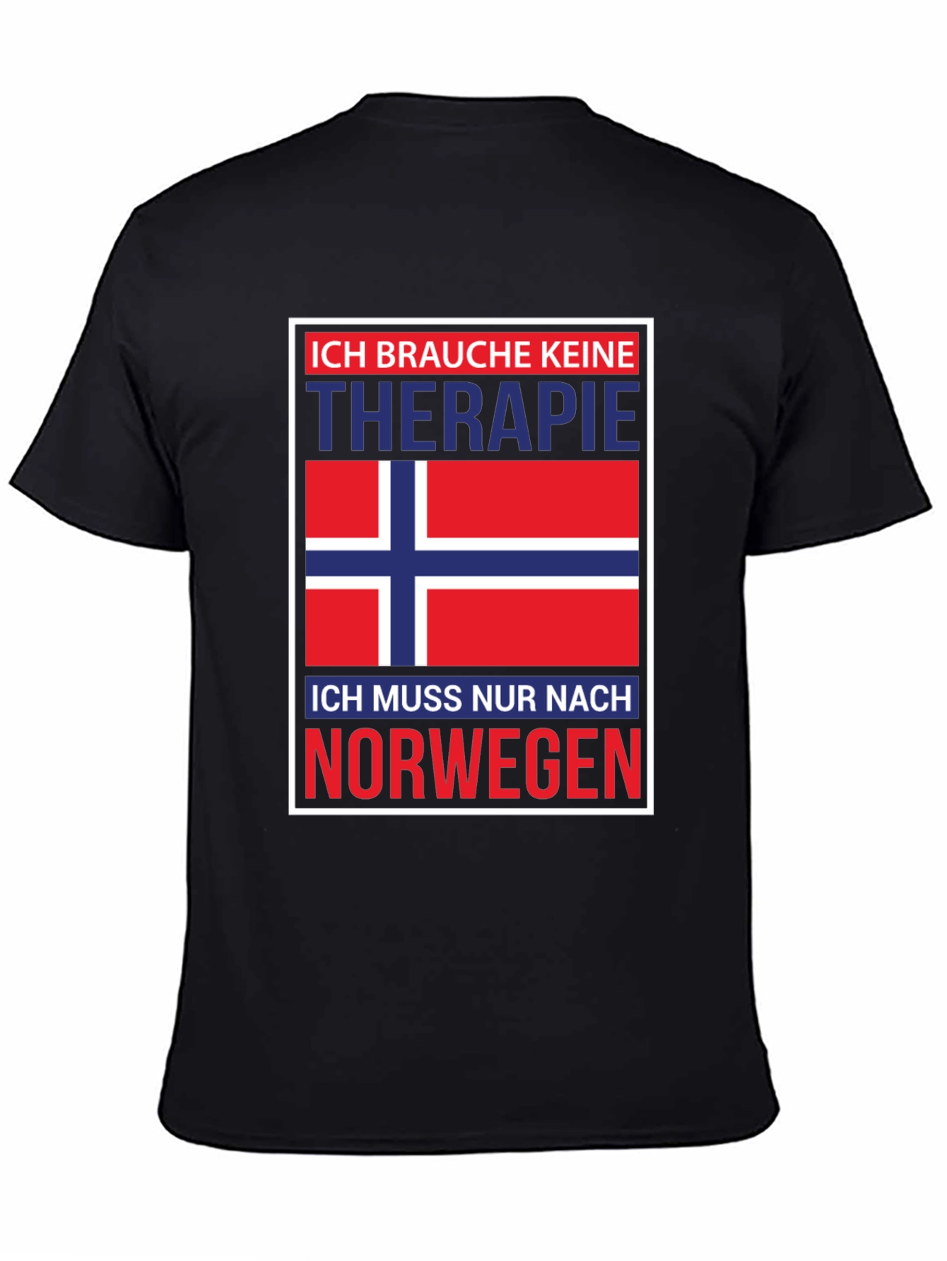 Norway Therapy T-Shirt - Mens Short Sleeve Tee