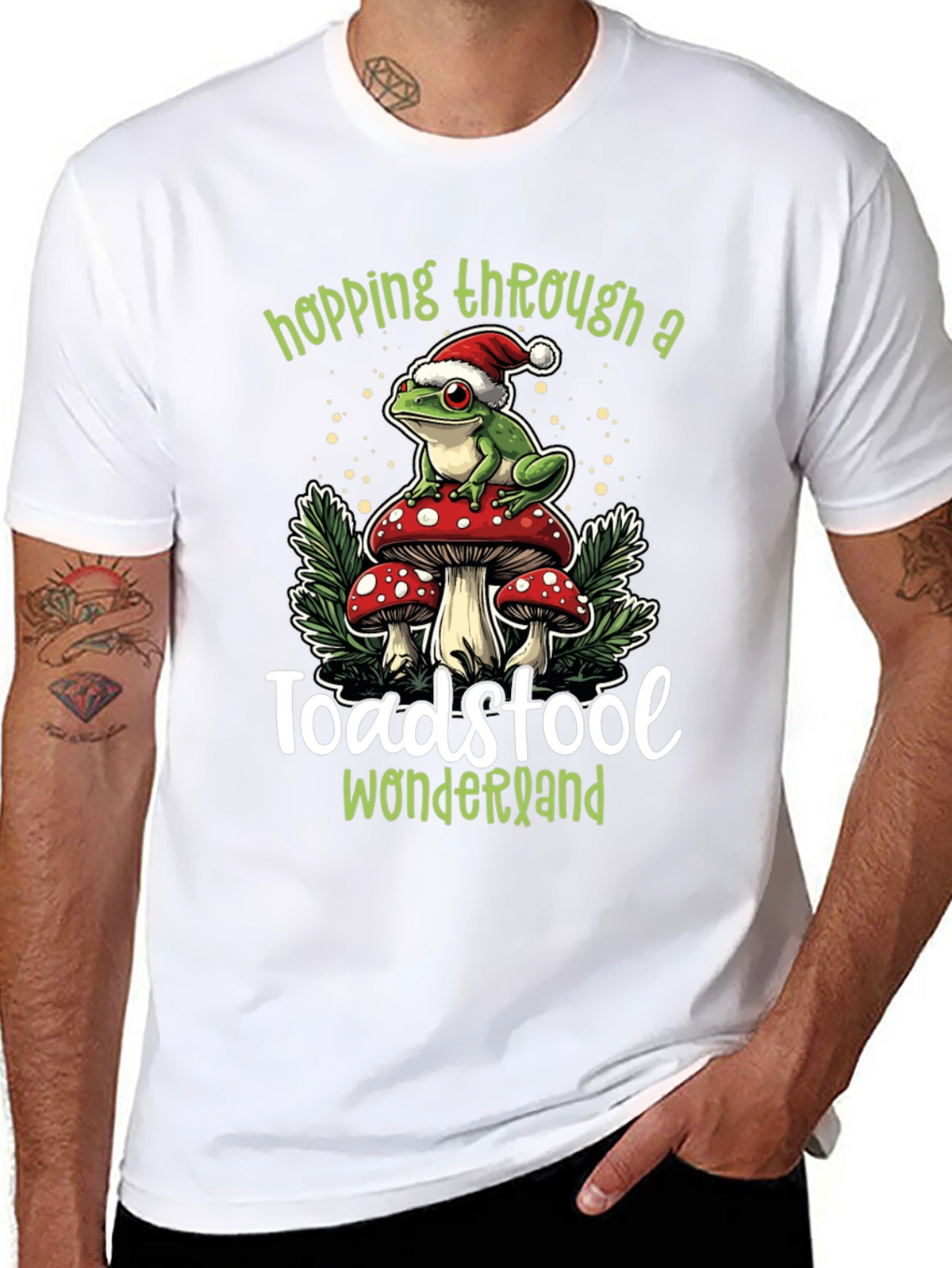 Hopping Toadstool Wonderland T-Shirt