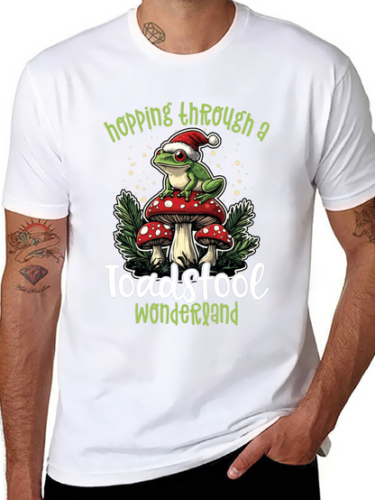 Hopping Toadstool Wonderland T-Shirt