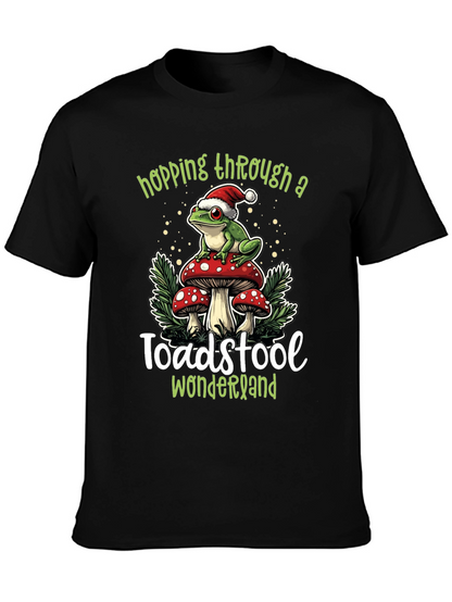 Hopping Toadstool Wonderland T-Shirt
