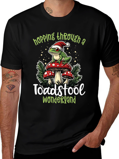 Hopping Toadstool Wonderland T-Shirt