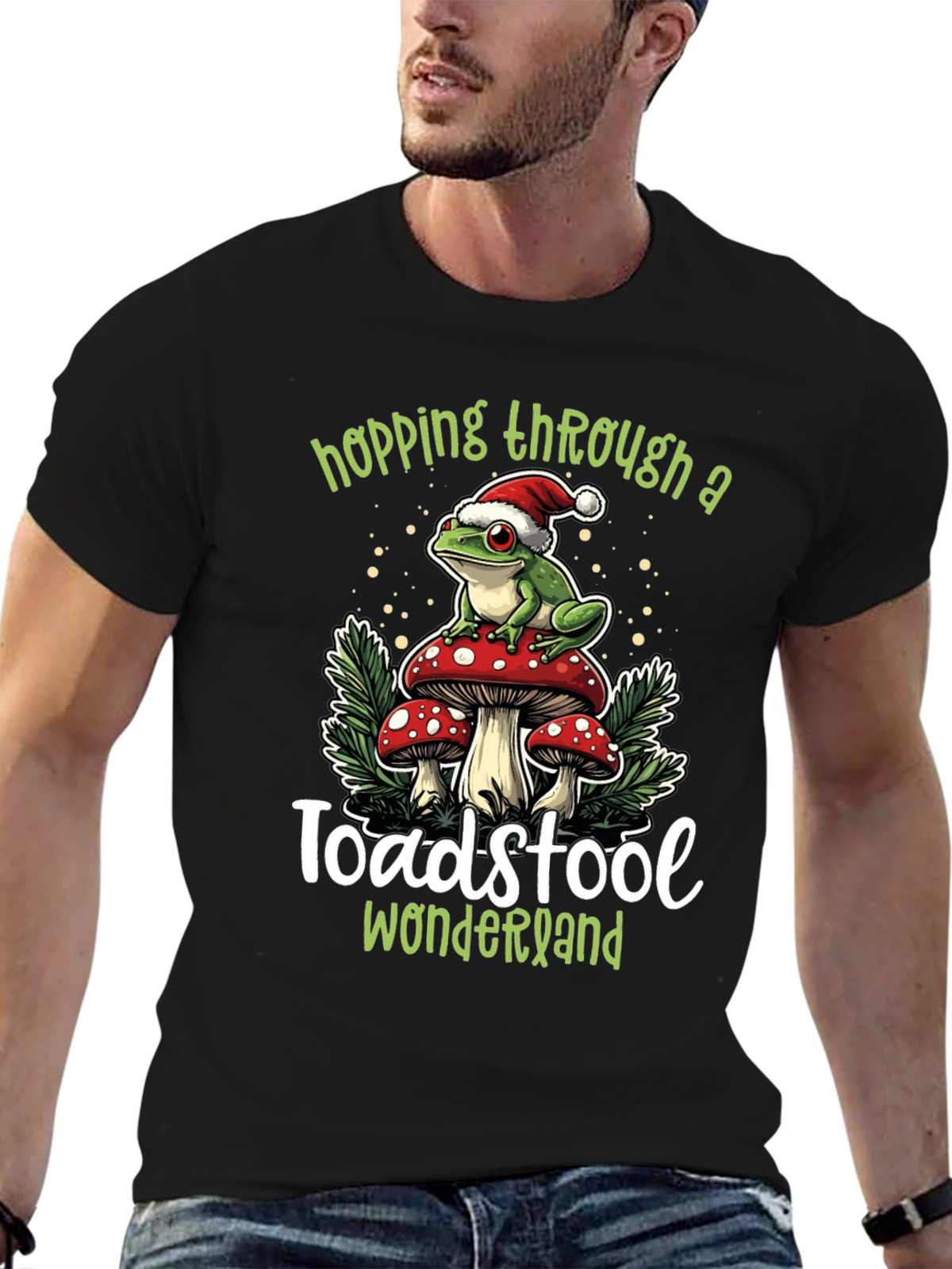 Hopping Toadstool Wonderland T-Shirt