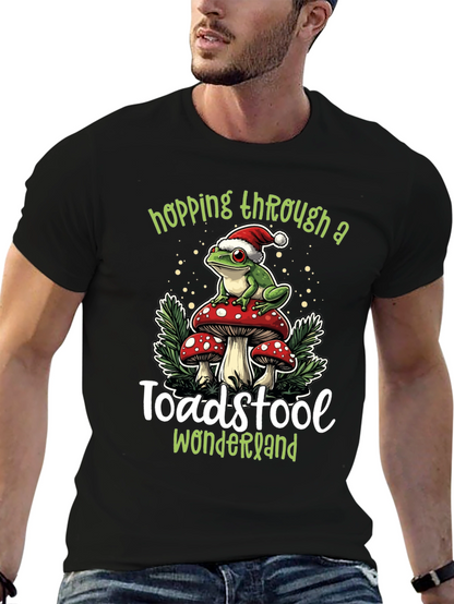 Hopping Toadstool Wonderland T-Shirt