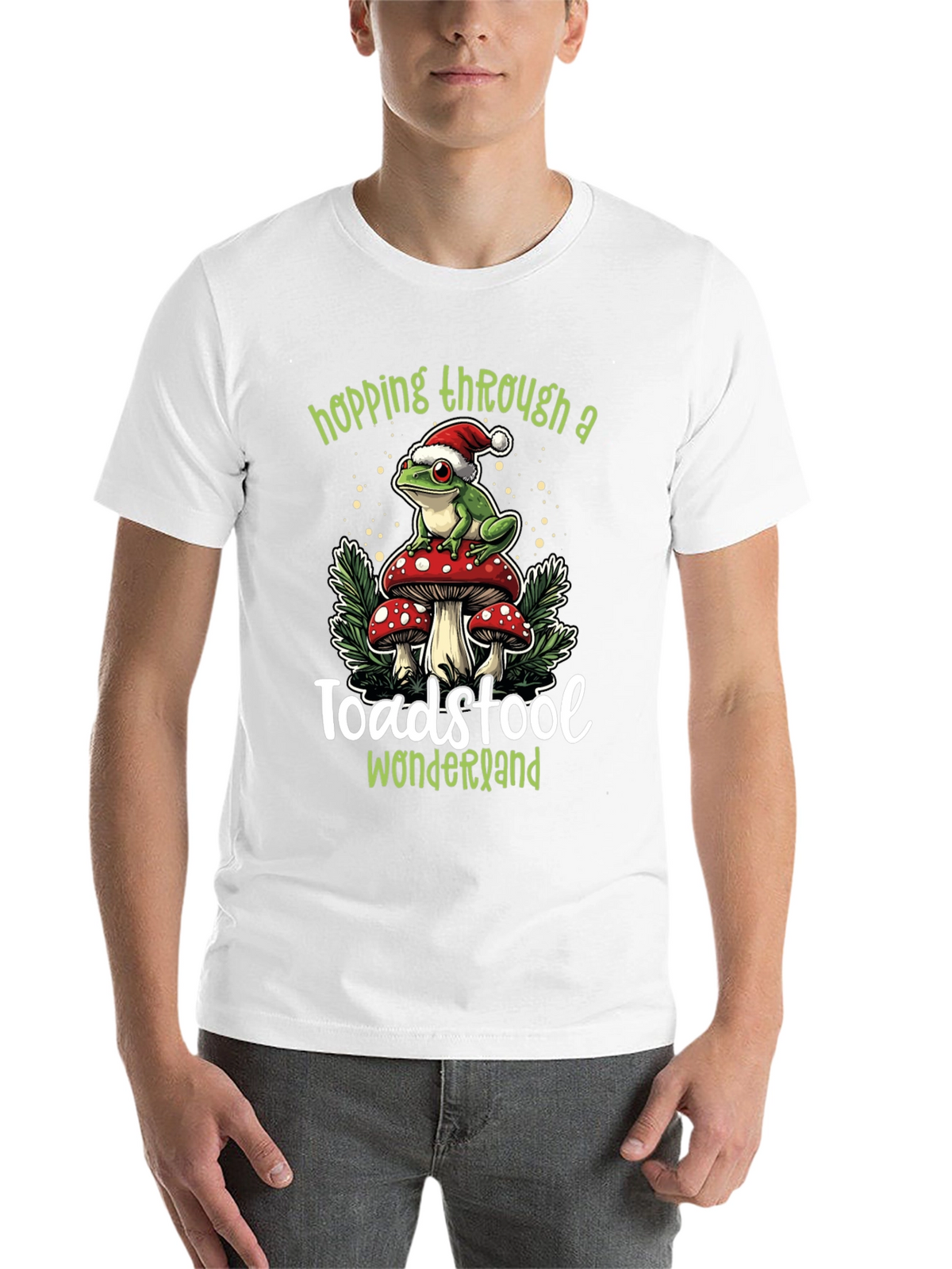 Hopping Toadstool Wonderland T-Shirt