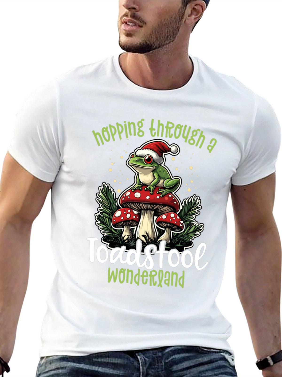 Hopping Toadstool Wonderland T-Shirt
