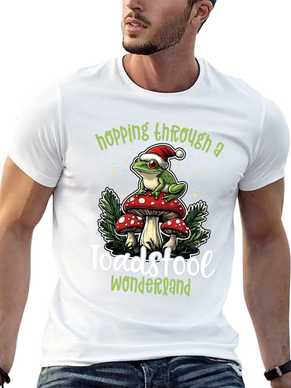 Hopping Toadstool Wonderland T-Shirt
