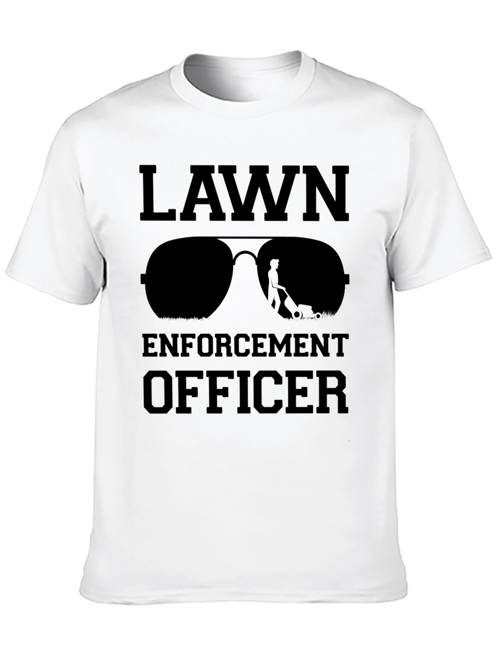 Lawn Enforcement Officer Graphic Tee