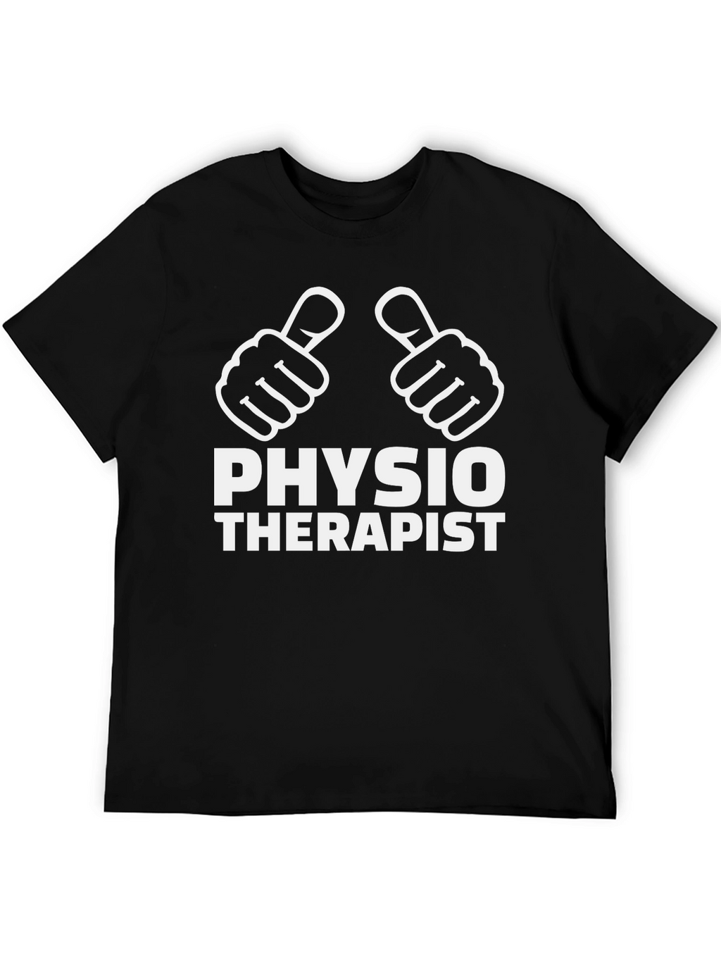 Physio Therapist T-Shirt - Thumbs Up Design