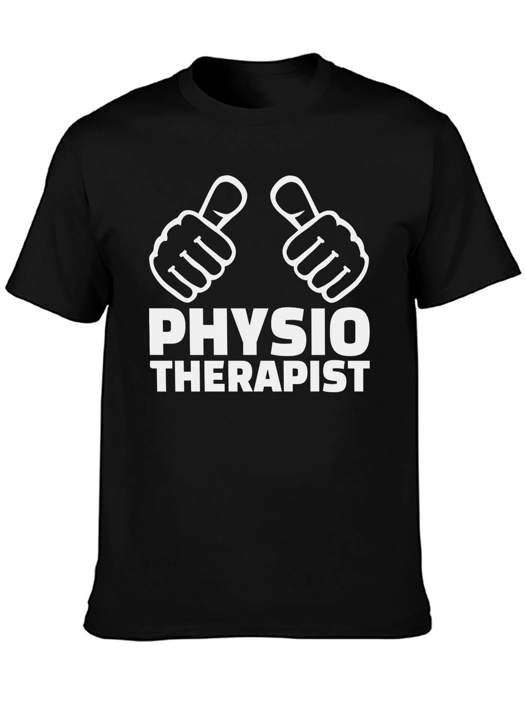 Physio Therapist T-Shirt - Thumbs Up Design