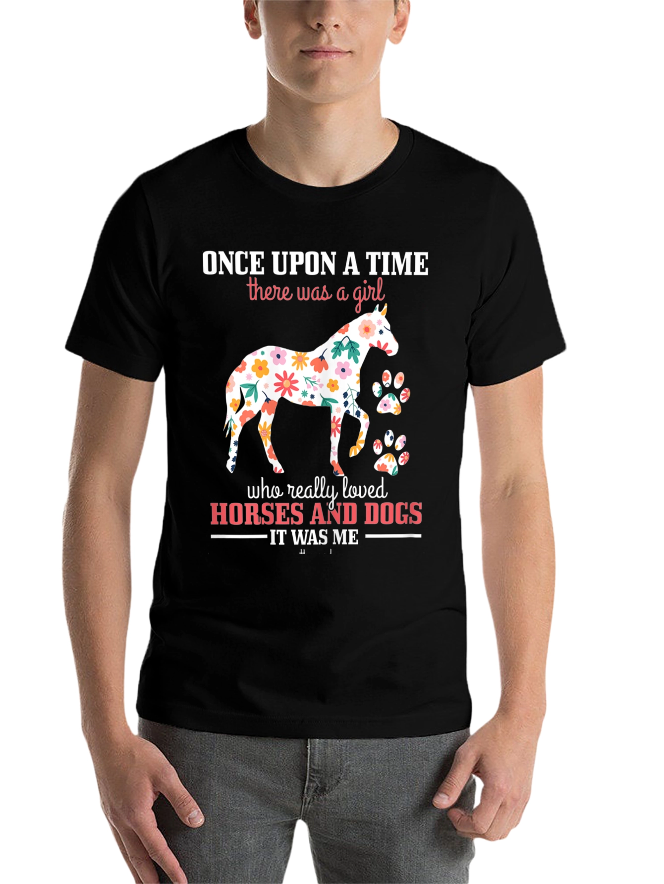 Horse & Dog Lover T-Shirt - Once Upon a Time Girl