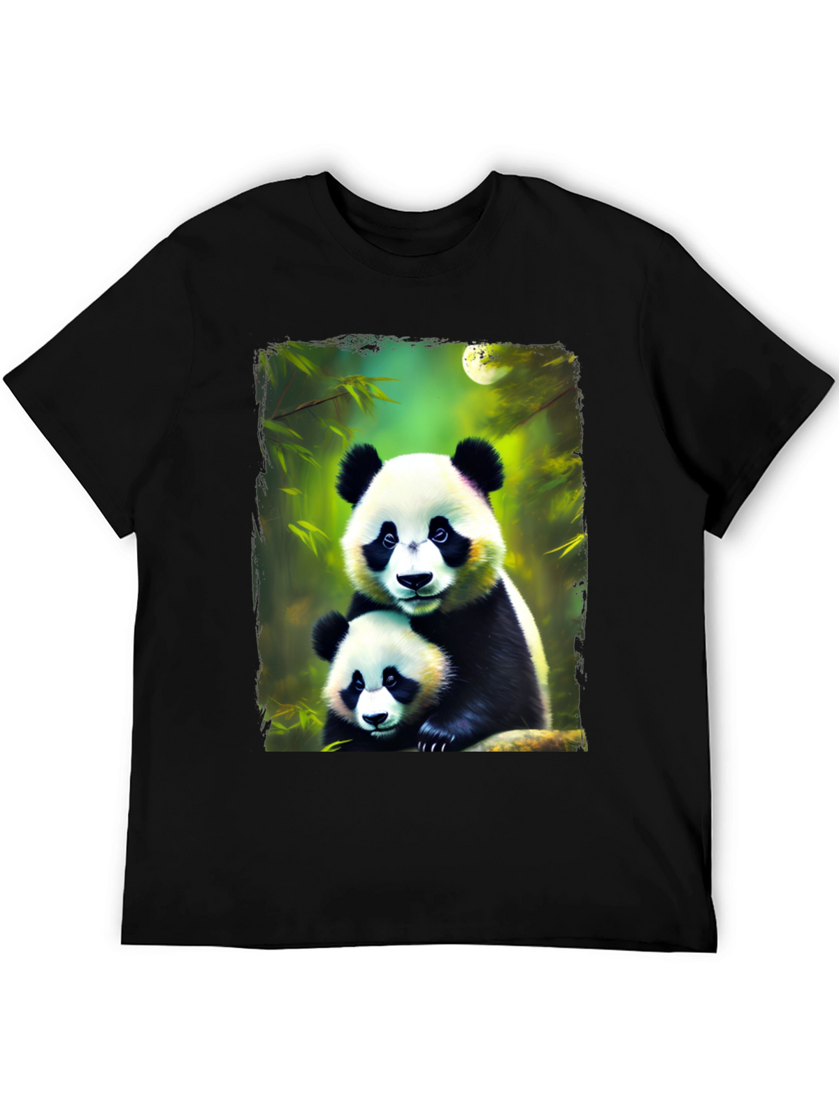 Panda Bear Graphic Tee - Cute Animal Lovers Shirt