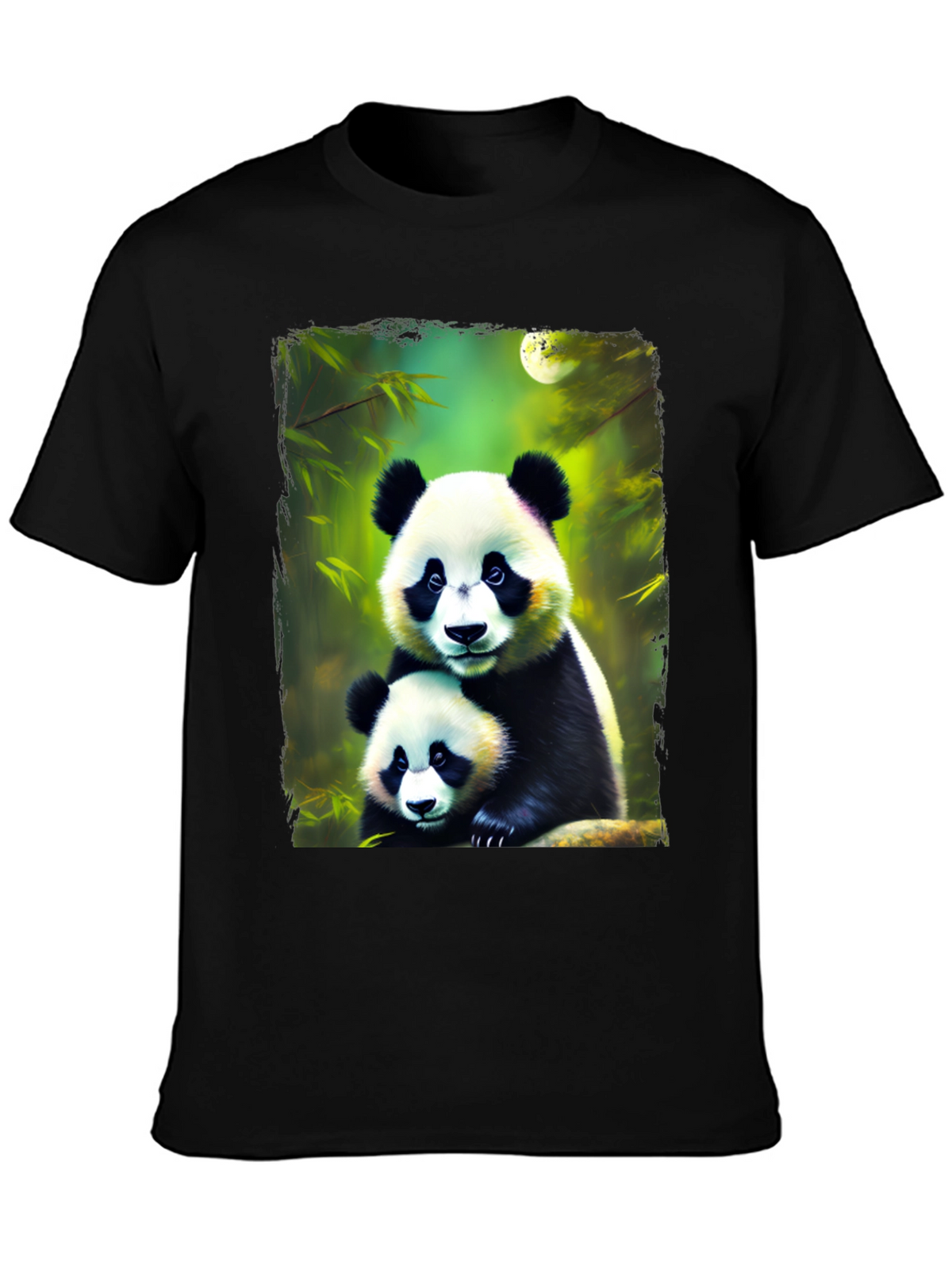 Panda Bear Graphic Tee - Cute Animal Lovers Shirt