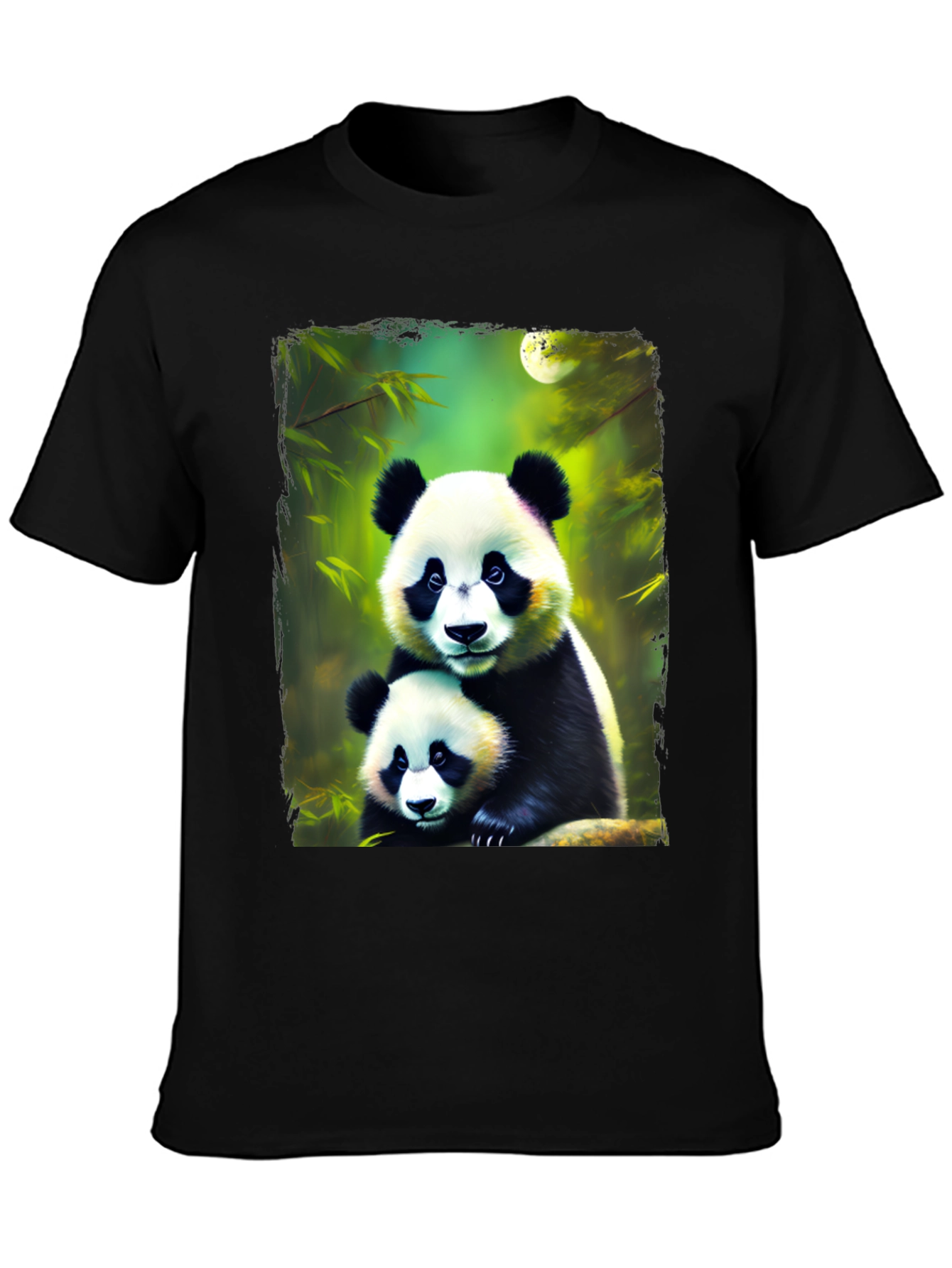 Panda Bear Graphic Tee - Cute Animal Lovers Shirt