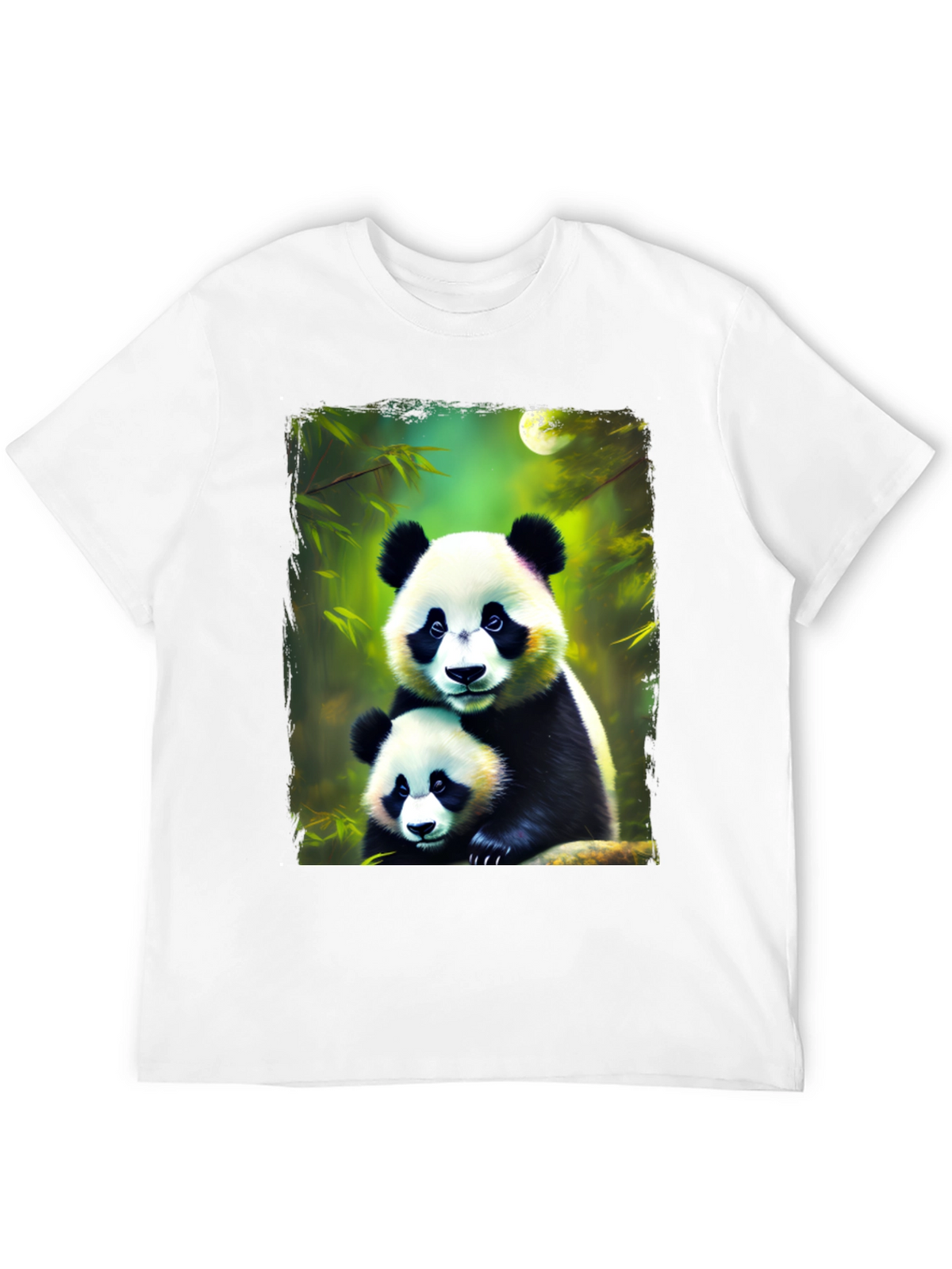 Panda Bear Graphic Tee - Cute Animal Lovers Shirt