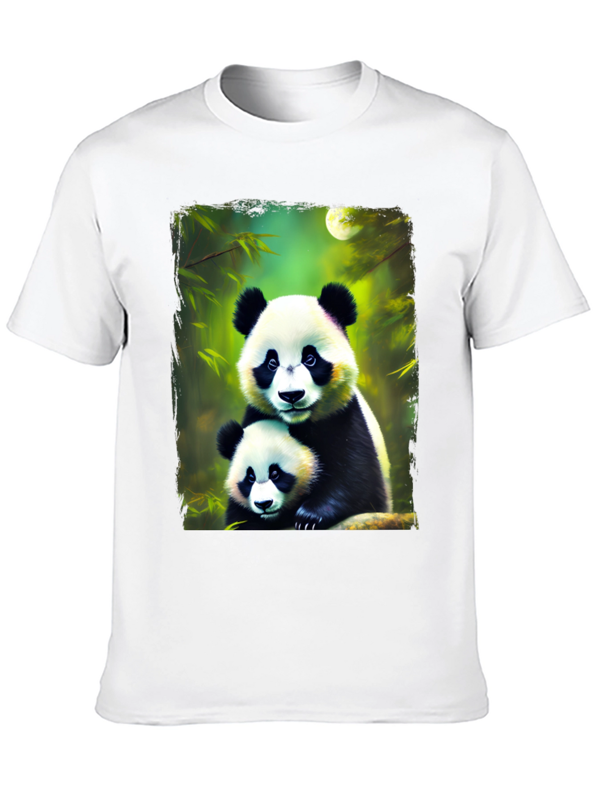 Panda Bear Graphic Tee - Cute Animal Lovers Shirt