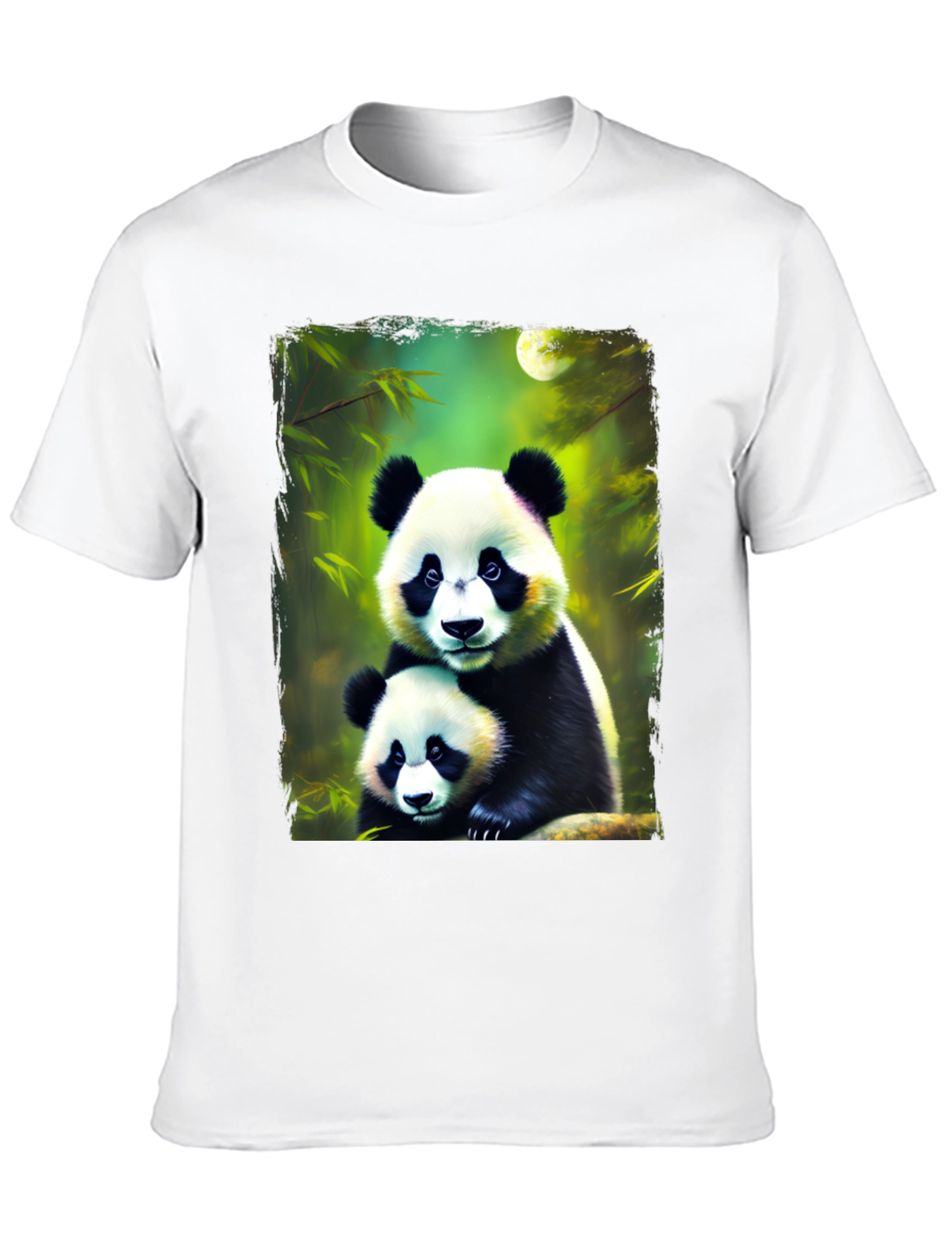 Panda Bear Graphic Tee - Cute Animal Lovers Shirt