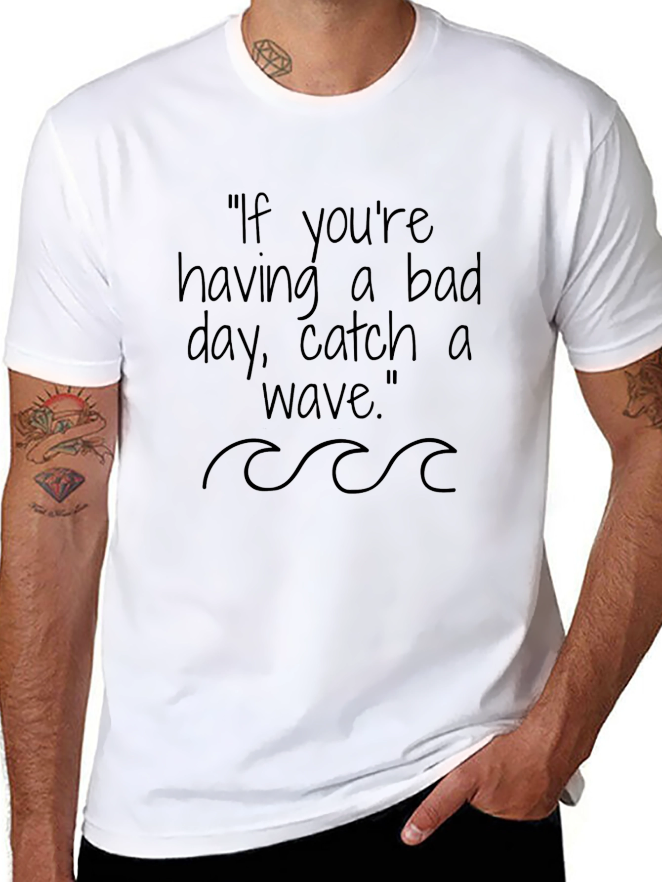 Catch a Wave T-Shirt - Relaxed Comfort Fit