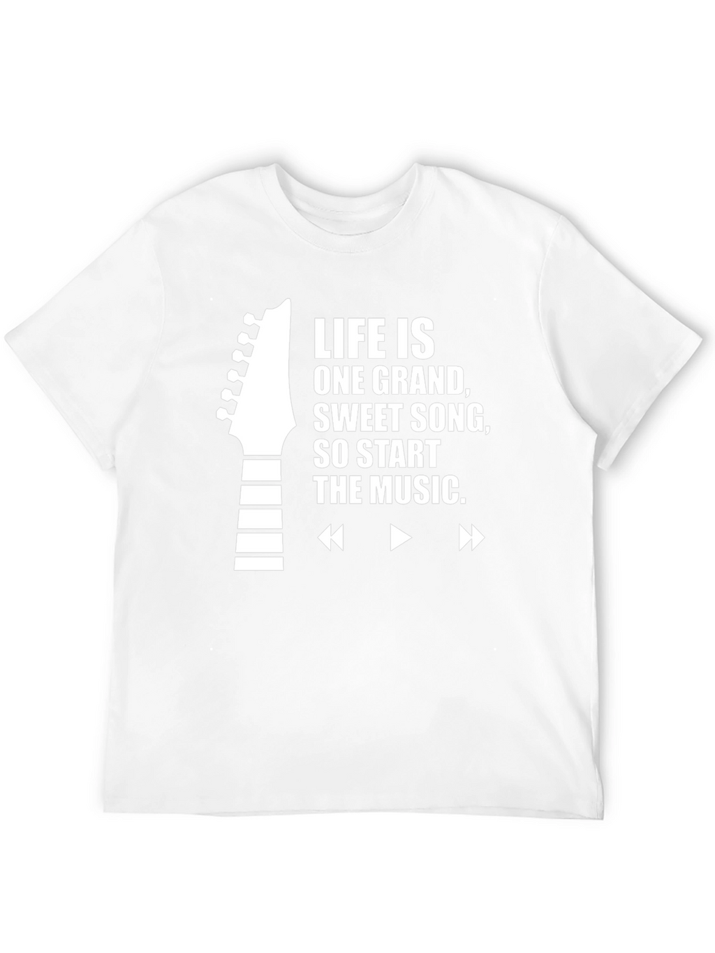Life is Music Graphic Tee