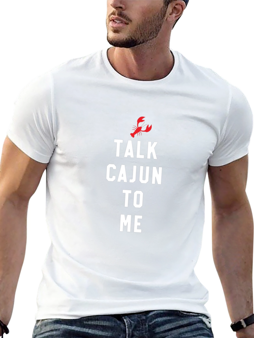 Talk Cajun To Me T-Shirt - Black