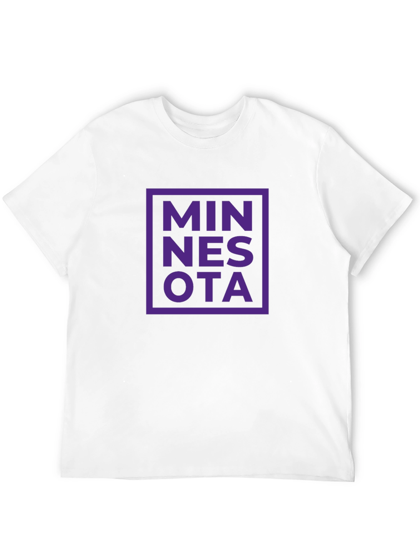 Minnesota Graphic Tee - Black Short Sleeve T-Shirt