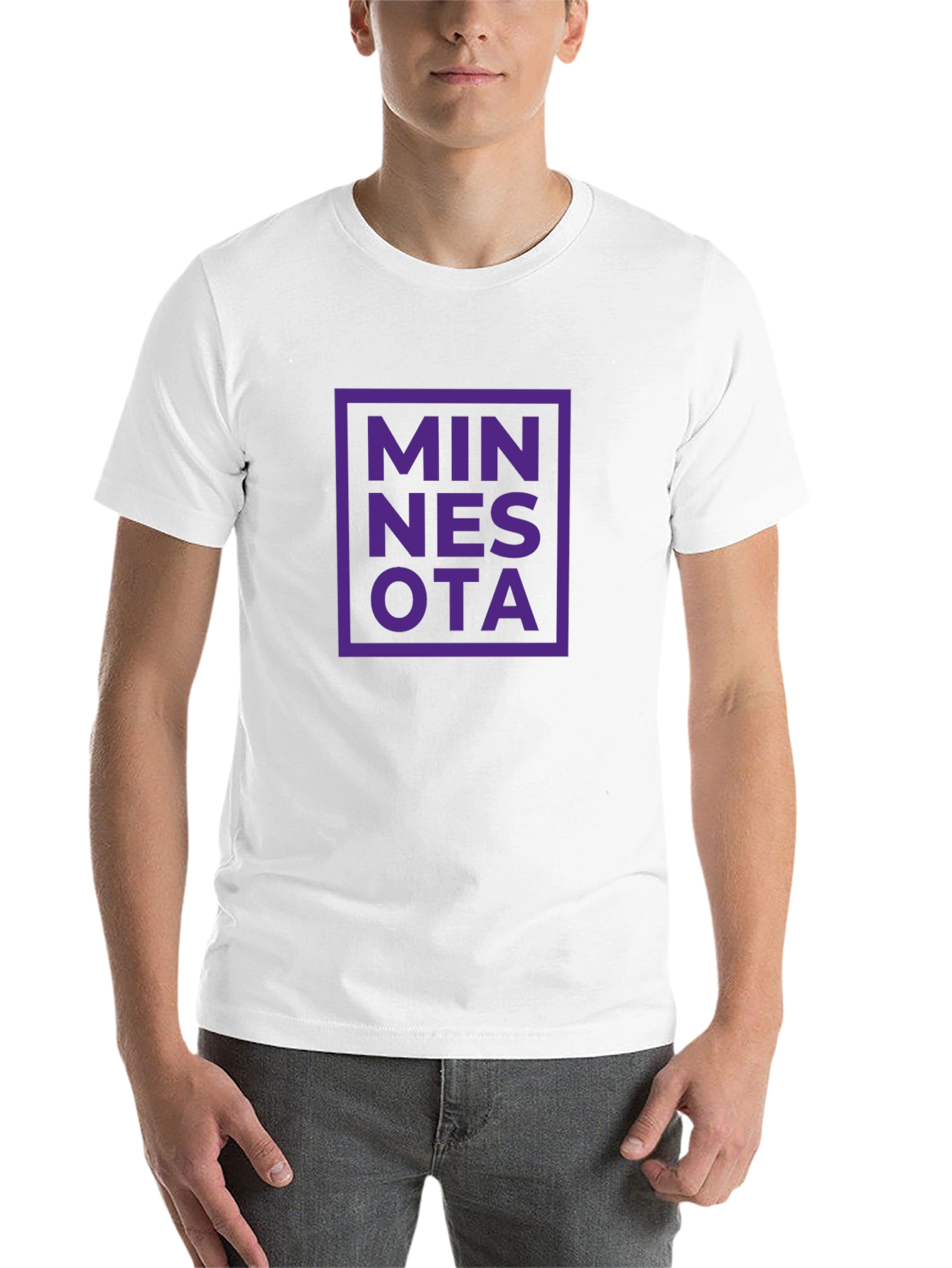 Minnesota Graphic Tee - Black Short Sleeve T-Shirt