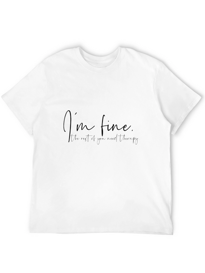 Im Fine T-Shirt - Unisex Black Tee