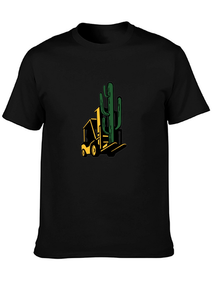 Cactus Forklift Graphic Tee
