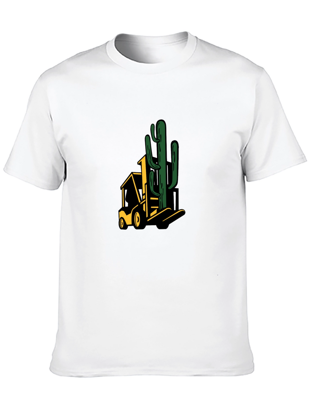 Cactus Forklift Graphic Tee