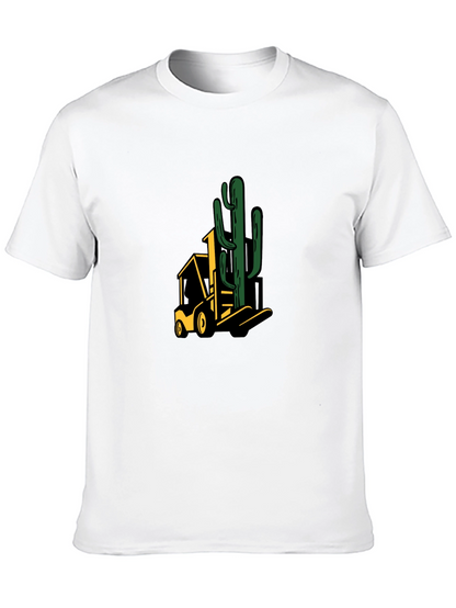 Cactus Forklift Graphic Tee