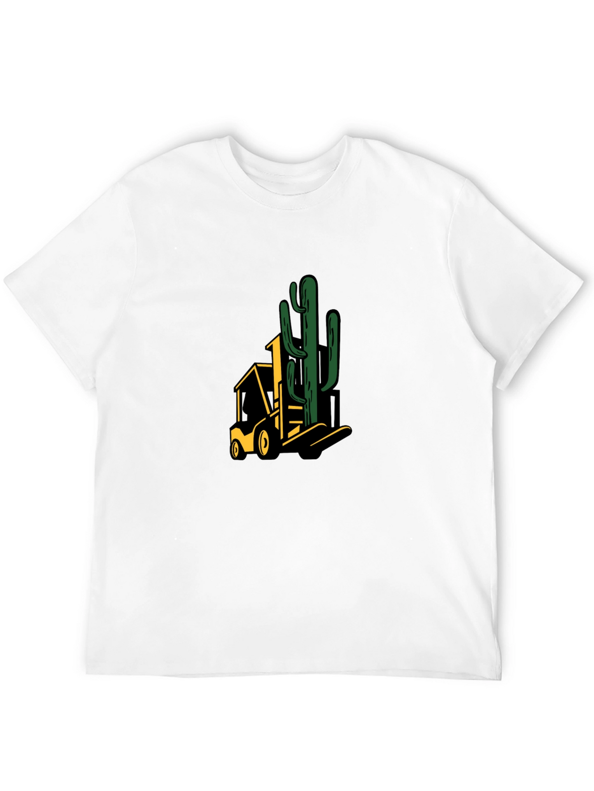 Cactus Forklift Graphic Tee