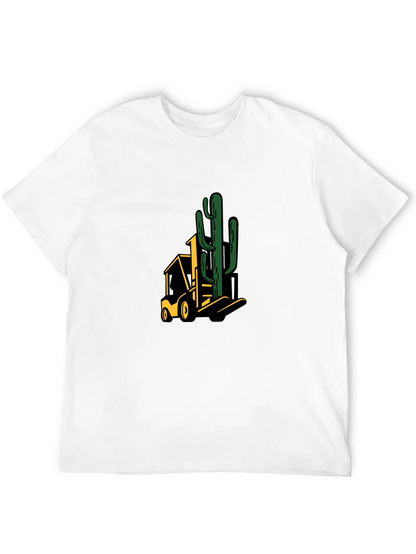 Cactus Forklift Graphic Tee