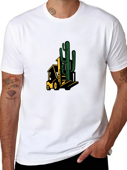 Cactus Forklift Graphic Tee
