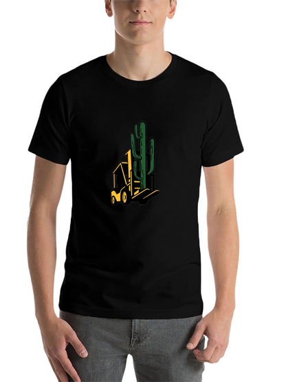 Cactus Forklift Graphic Tee