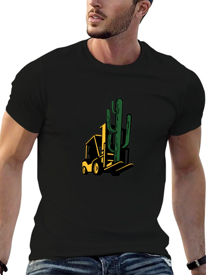 Cactus Forklift Graphic Tee