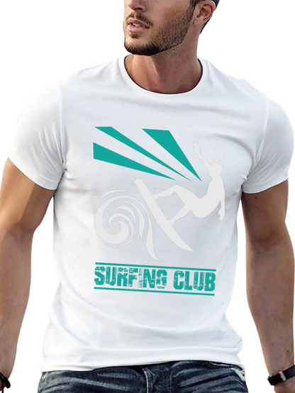 Surfing Club Black T-Shirt