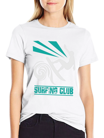 Surfing Club Black T-Shirt