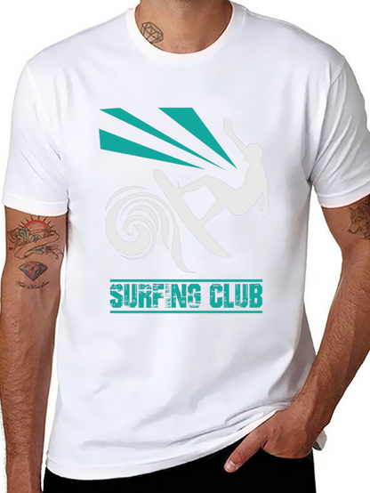 Surfing Club Black T-Shirt