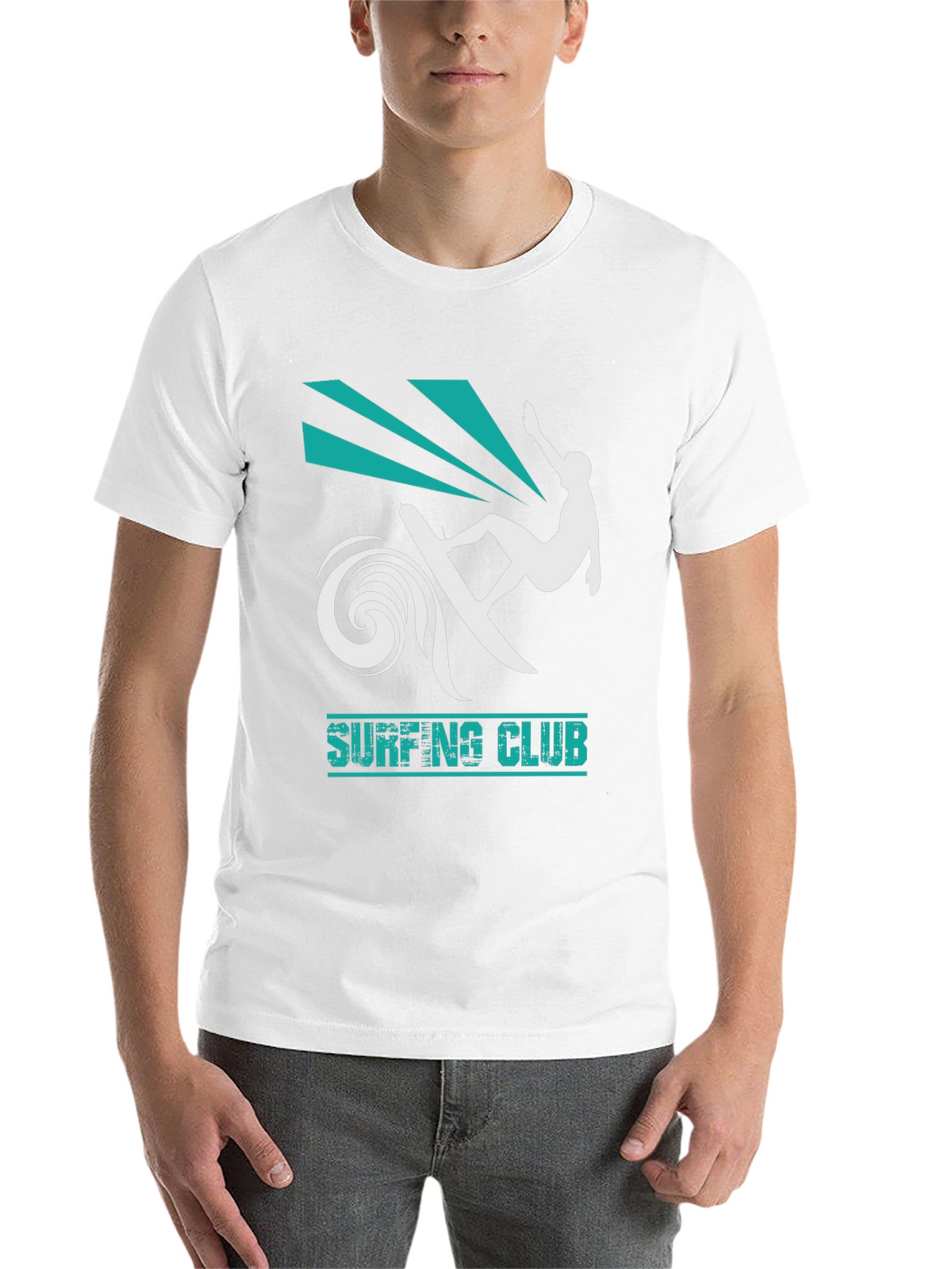 Surfing Club Black T-Shirt