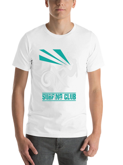 Surfing Club Black T-Shirt