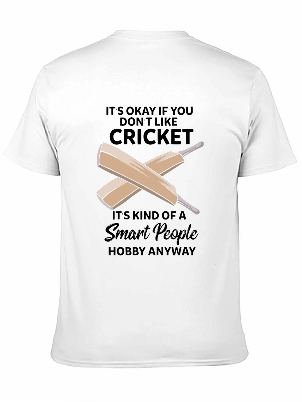 Cricket Smart People Hobby T-Shirt