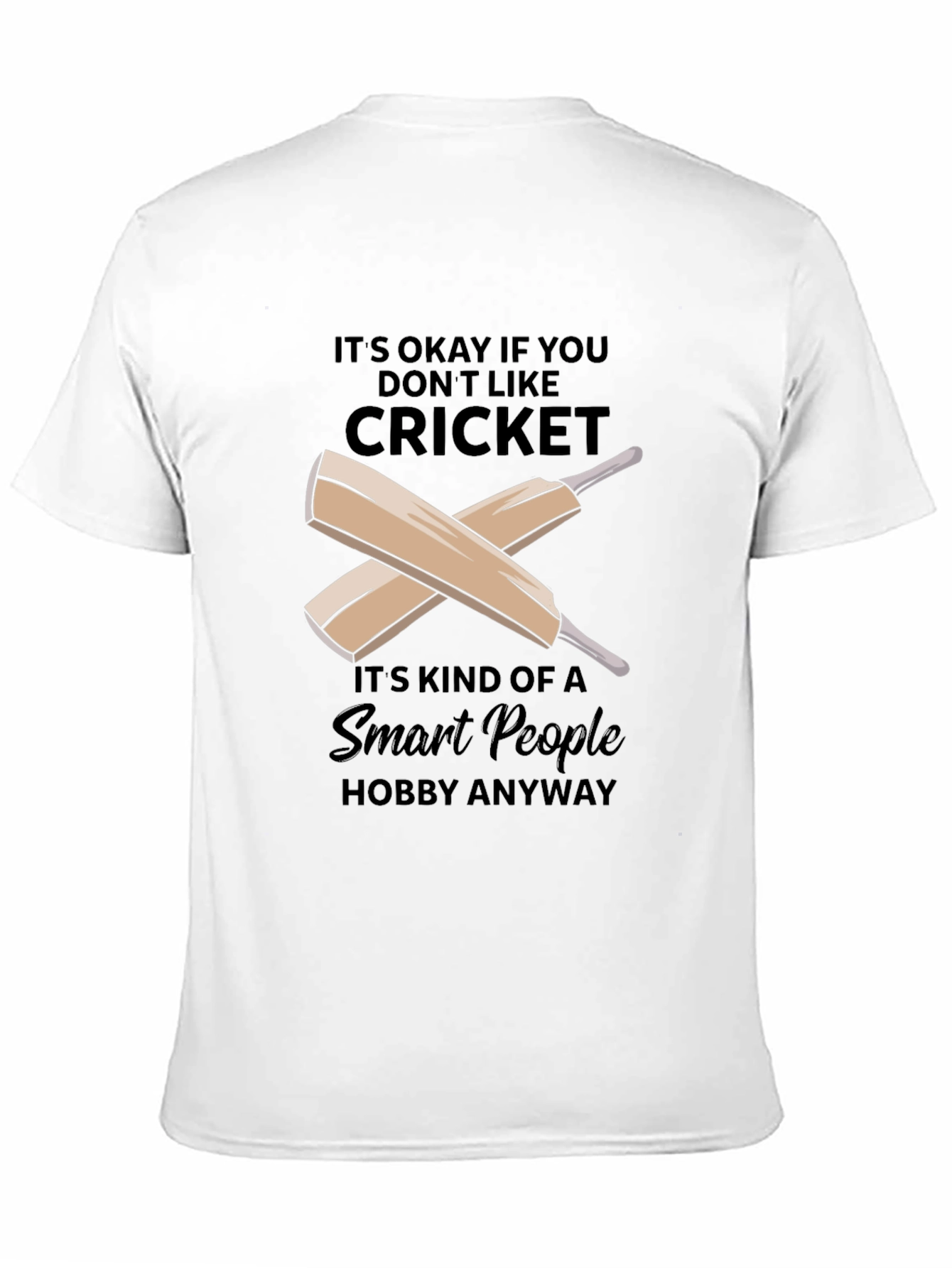 Cricket Smart People Hobby T-Shirt