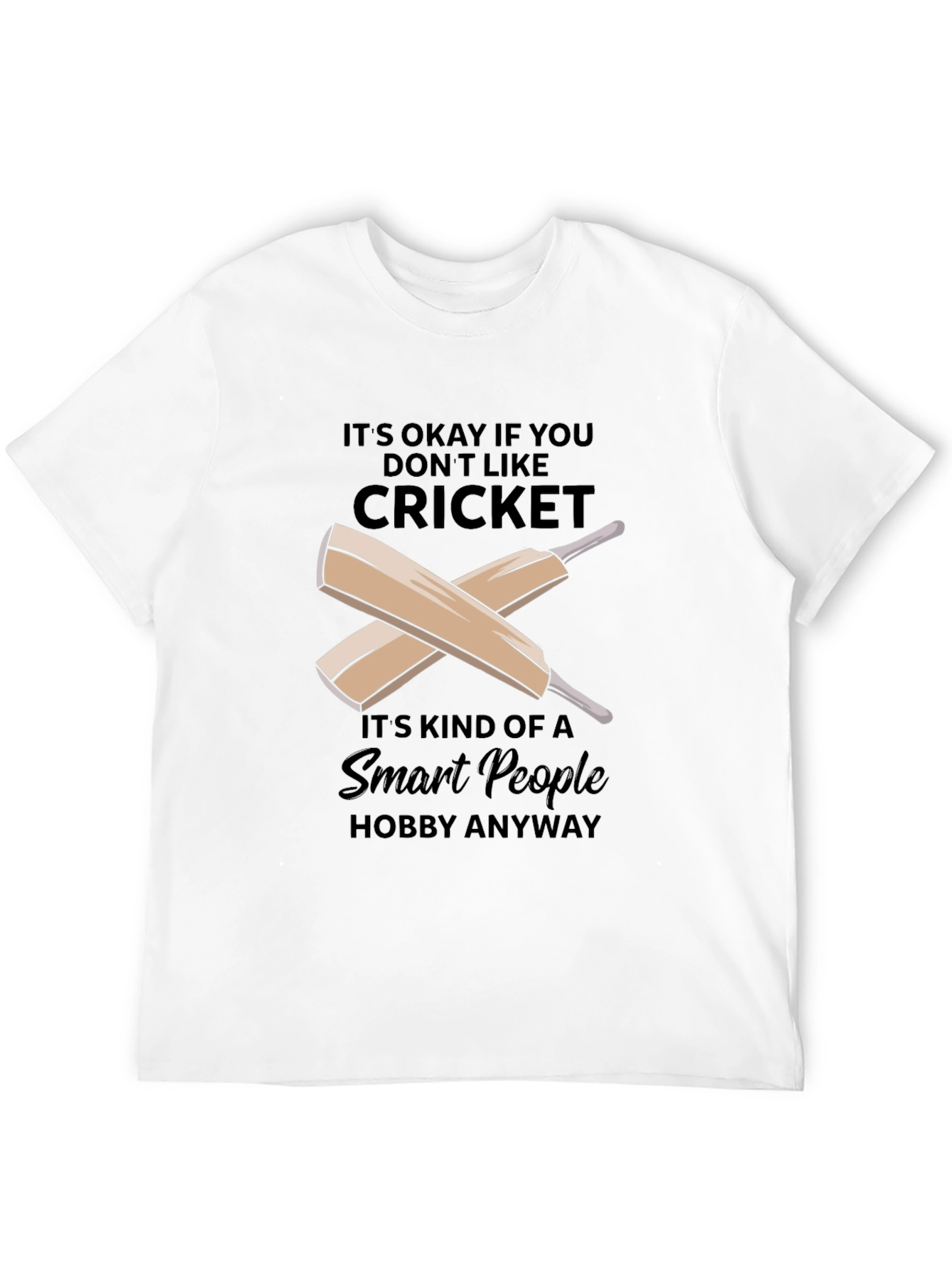 Cricket Smart People Hobby T-Shirt