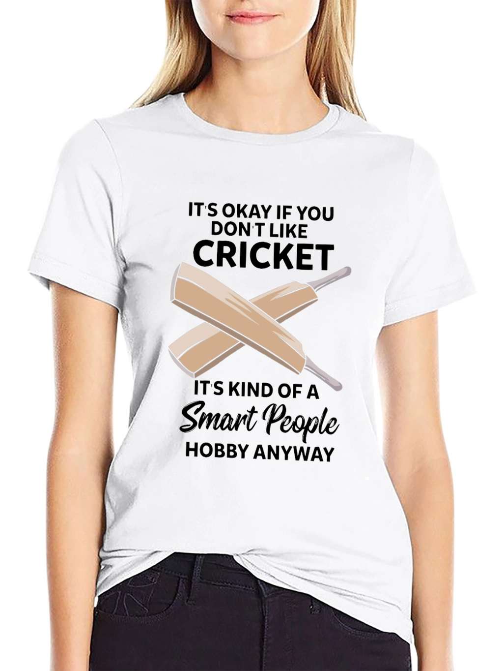 Cricket Smart People Hobby T-Shirt