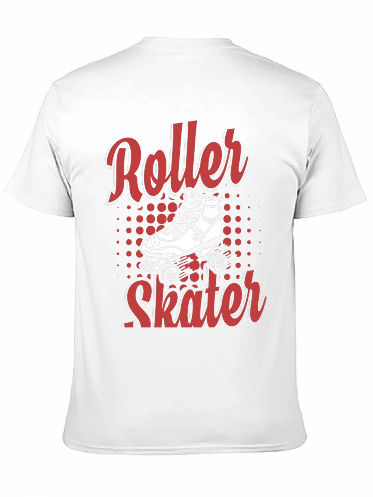 Cool Roller Skater Graphic Tee - Black Cotton T-Shirt